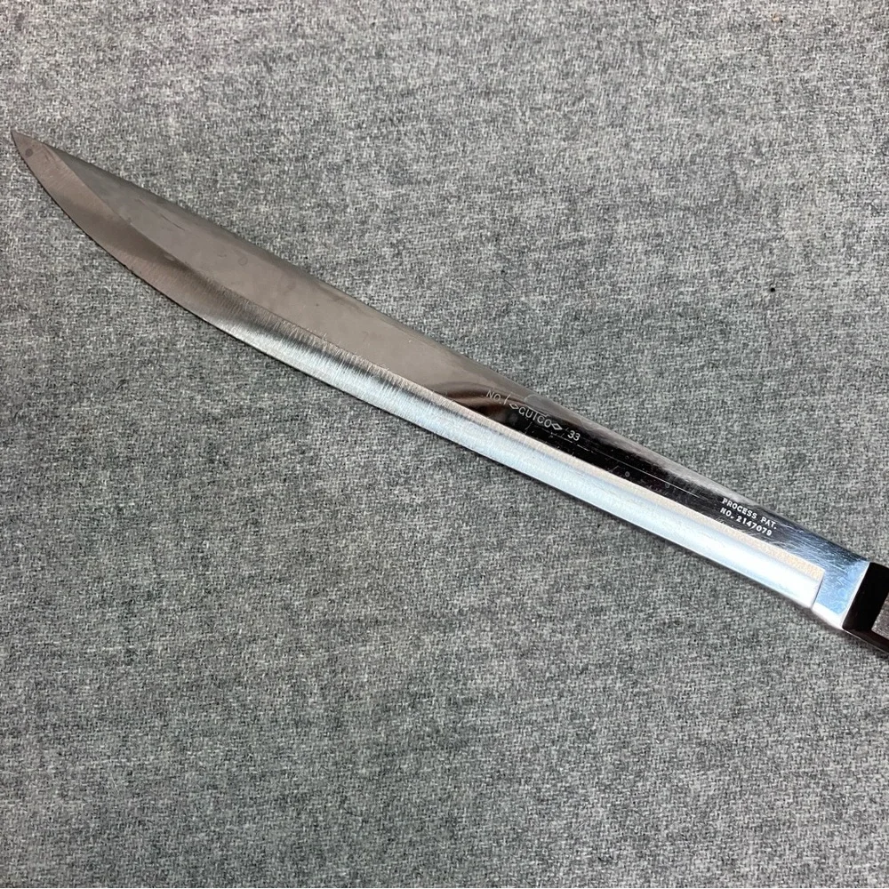 Vintage Cutco No. 33 Carving Knife 9